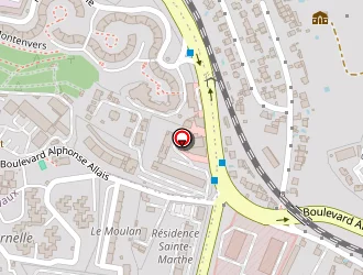 Carte de Alliance Méditerranée à Marseille