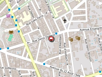 Carte de Chinatown à Béziers