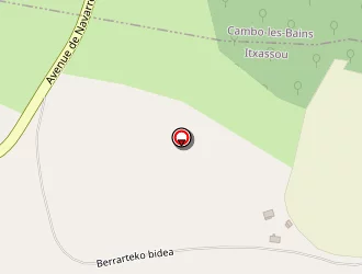 Carte de Les Chalets D'hiriberria à Itxassou