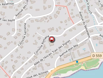 Carte de Sous Le Soleil à Issambres (les)