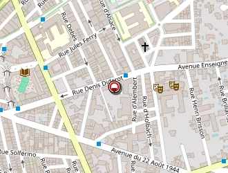 Carte de Electro Services à Béziers