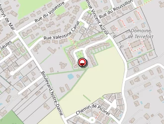 Carte de Les Pins Parasols à Auterive