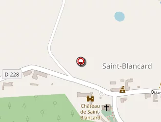 Carte de Anjo à Saint-blancard