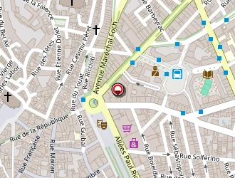 Carte de Grv Voyages à Béziers