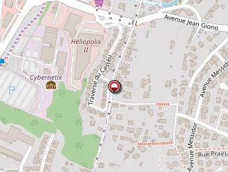 Carte de Aurea à Plan-de-cuques