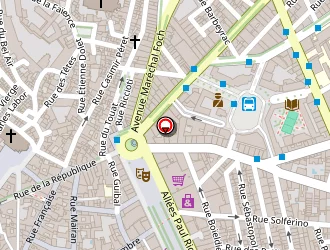 Carte de Pimkie à Béziers