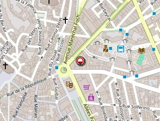 Carte de Icig Store à Béziers