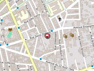 Carte de Gibert Caroline à Béziers