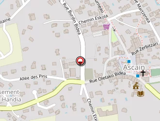 Carte de Bigehibat (smc) à Ascain