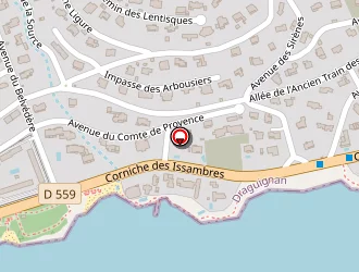 Carte de Beau Site à Issambres (les)