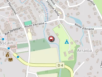 Carte de Cimetière D'ascain à Ascain