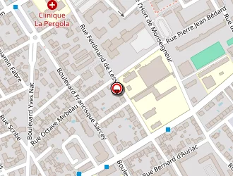 Carte de Comin Johnny à Béziers