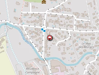 Carte de Mouse Productions Depôt à Marseille