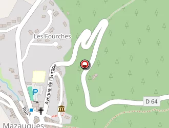 Carte de La Poste à Mazaugues