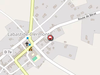 Carte de Domejean Moteley Colette à Labastide-clermont