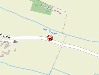 Carte de De Baou à Monlaur-bernet