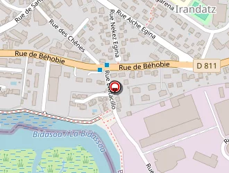 Carte de Euskotruck à Hendaye