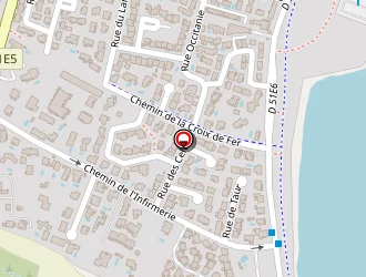 Carte de Poulin Violette à Marseillan