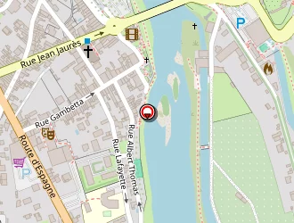 Carte de Centre Chorégraphique Isadora à Auterive