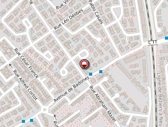 Carte de Serres François à Béziers