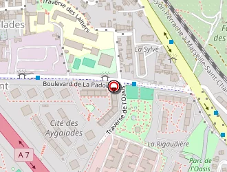 Carte de L'espigaou à Marseille