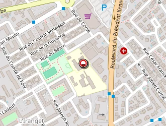 Carte de Danckaerts Katia à Béziers