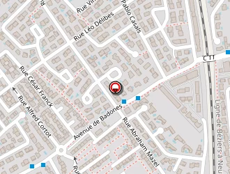 Carte de Ird Electricité à Béziers