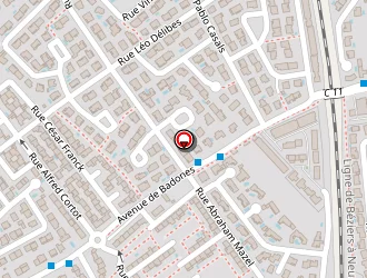 Carte de Simon Frères à Béziers