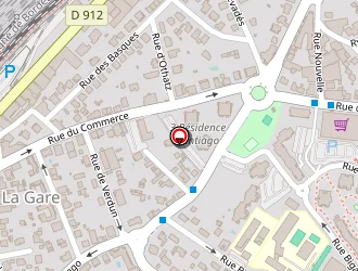 Carte de Piscine Municipale à Hendaye