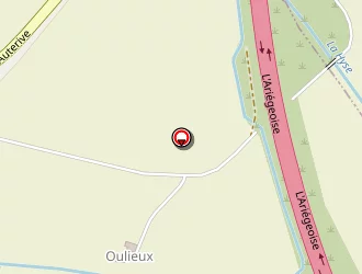 Carte de Boulodrome à Aignes