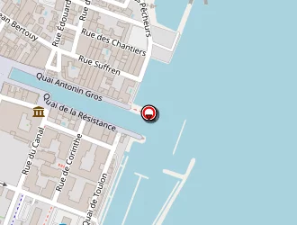 Carte de Le Château à Marseillan