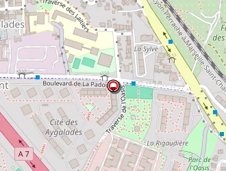 Carte de Dameme Brigitte à Marseille