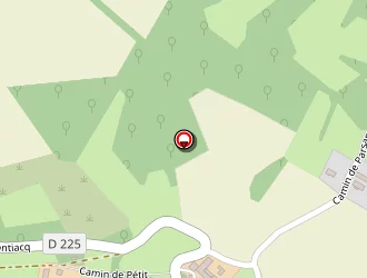 Carte de Lacoustille Se à Montaner