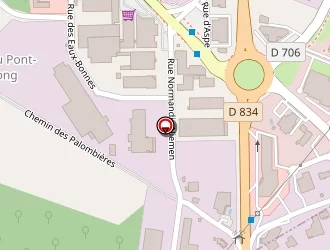 Carte de Rentforce à Montardon