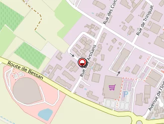 Carte de Praia à Sète