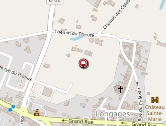 Carte de La Poste à Longages