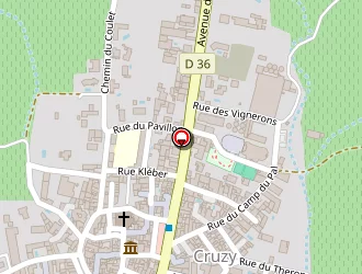 Carte de Amalric Hélène à Cruzy