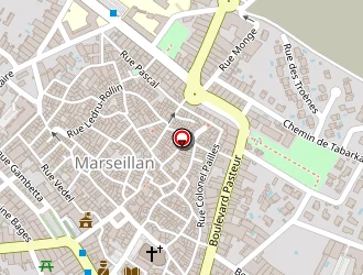 Carte de Ad Hoc Comptabilité à Marseillan