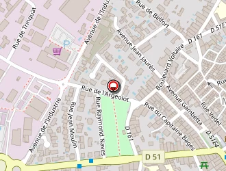 Carte de Cosy à Marseillan