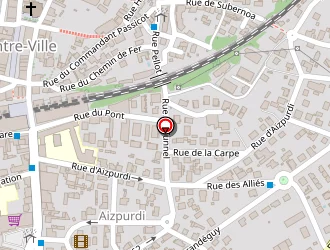 Carte de Tchip Coiffure à Hendaye