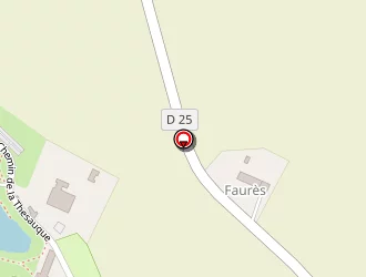 Carte de Ferme De Champreux à Nailloux