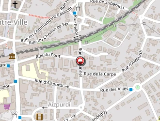 Carte de Druffin Martine à Hendaye