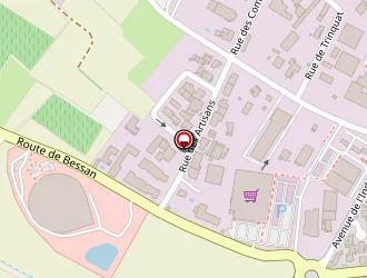 Carte de Pardo Roger à Marseillan