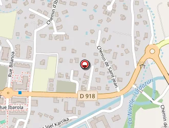 Carte de Ortzadar à Saint-pée-sur-nivelle