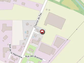 Carte de C.f.a.a (centre Formation Apprentis Agricoles) à Montardon