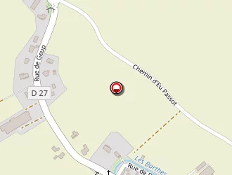 Carte de L'auberge Claverie à Audaux