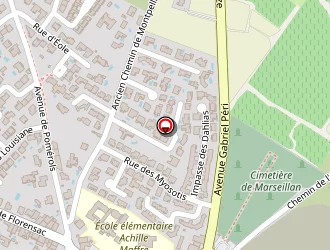 Carte de Cadenac Florent à Marseillan