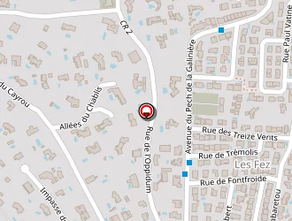 Carte de Roca Julien à Béziers