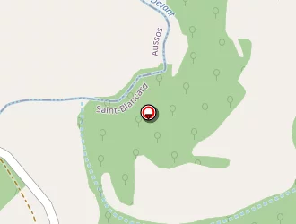 Carte de Cazes René à Saint-blancard