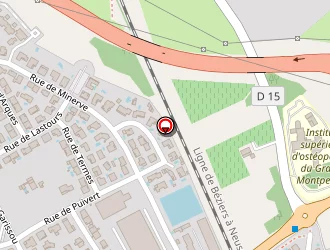 Carte de Béziers Philatélie à Béziers